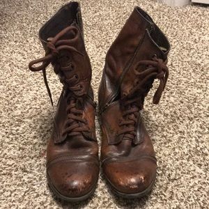 Steve Madden Troopa Combat Boots